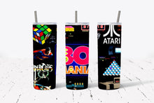 Load image into Gallery viewer, 80&#39;s Skinny Tumbler (20 oz)