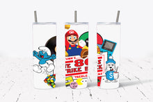 Load image into Gallery viewer, Vintage Video Game Skinny Tumbler (20 oz)