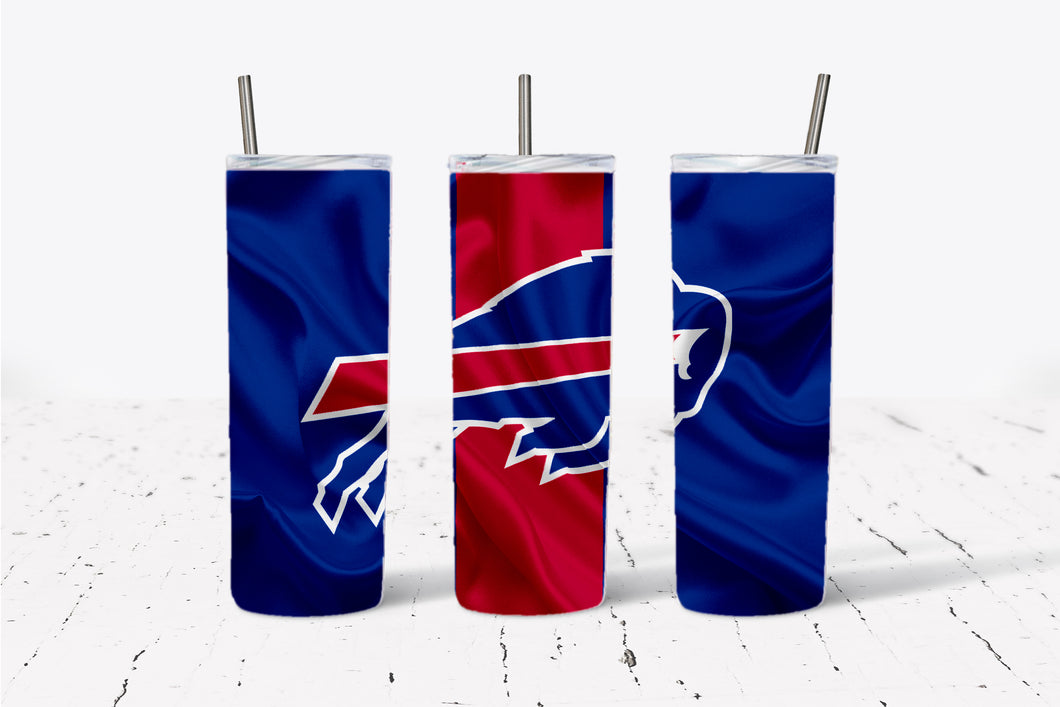 Buffalo Bills with flag Tumbler