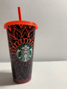 Custom Color Changing Starbucks Reuseable Venti Cup