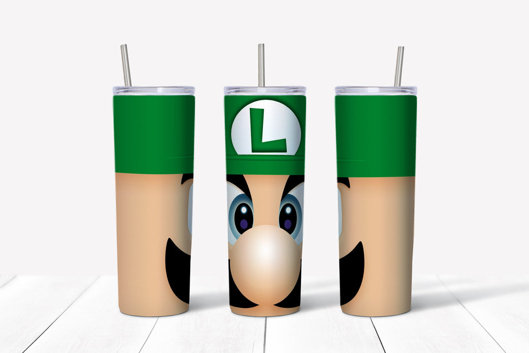 Luigi's Face Tumbler