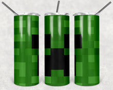 Load image into Gallery viewer, Minecraft Creeper Tumbler