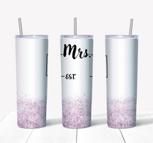 Load image into Gallery viewer, Personalized Wedding Tumbler Set
