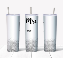 Load image into Gallery viewer, Personalized Wedding Tumbler Set