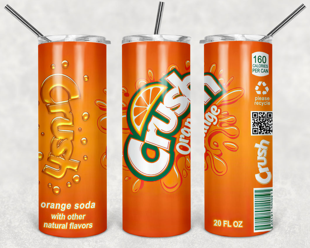 Crash Orange Soda Tumbler