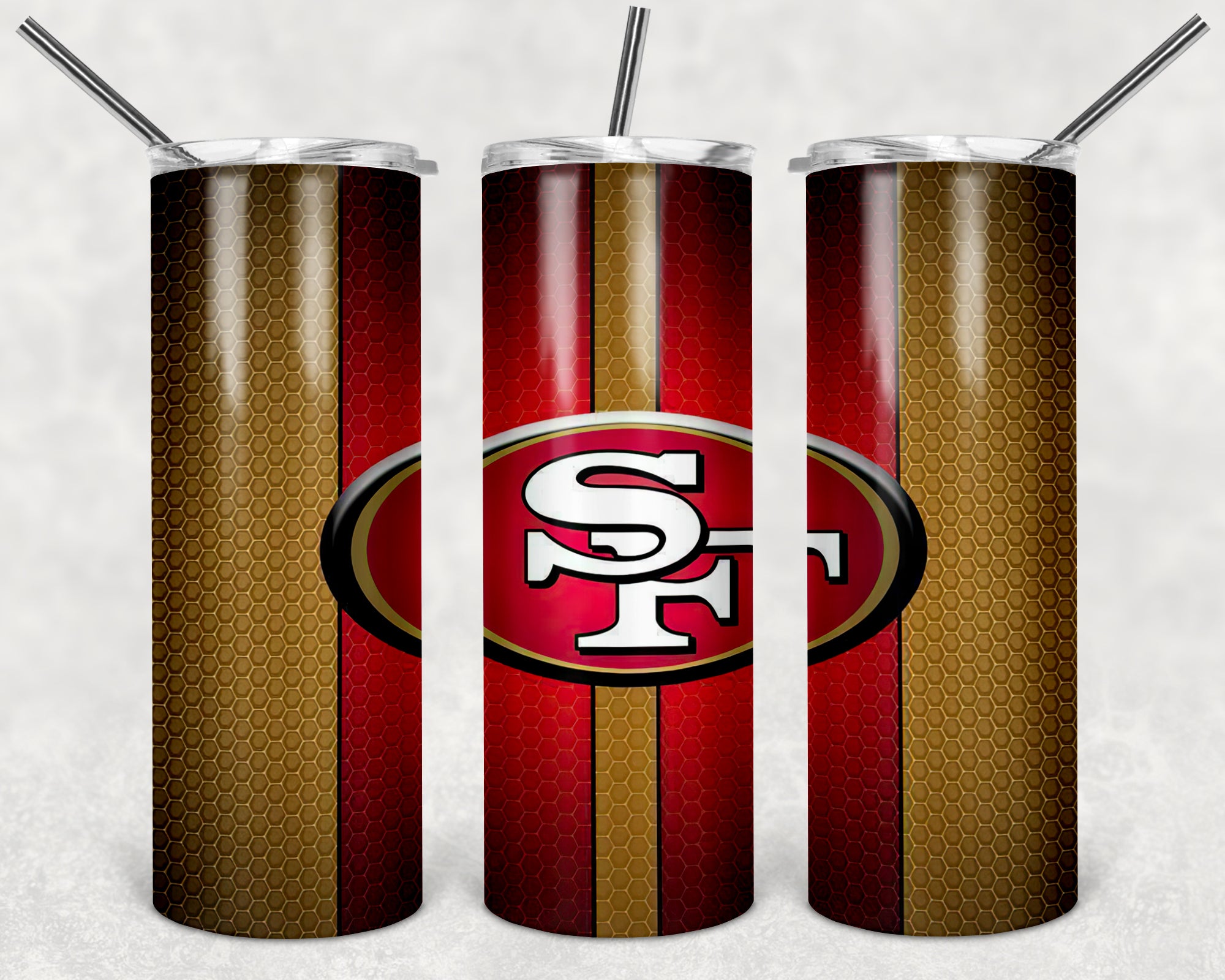 San Francisco 49ers Tumbler – Yardigan Creations