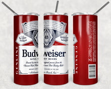Load image into Gallery viewer, Budweiser Tumbler