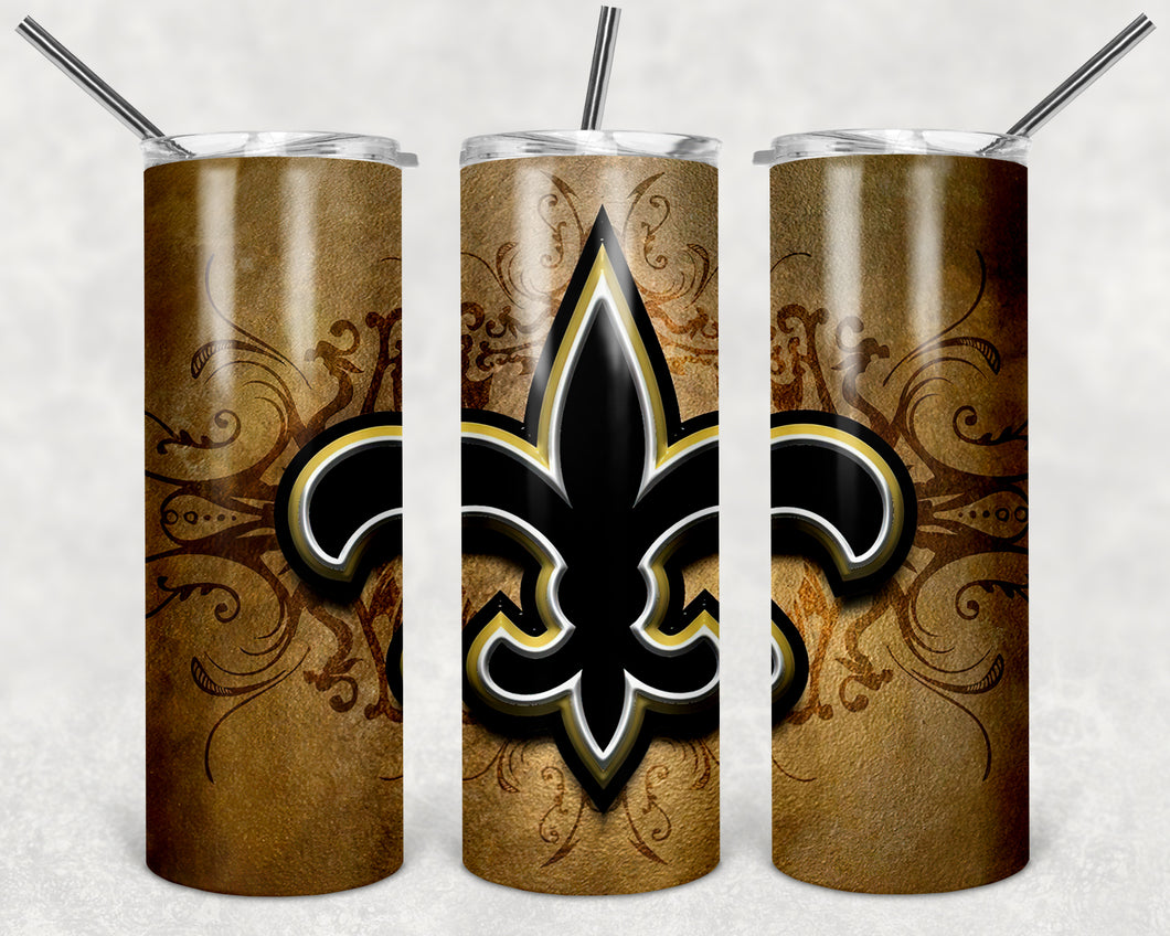 New Orleans Saints Tumbler – Yardigan Creations