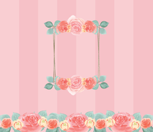 Load image into Gallery viewer, Personalized Floral Frame Tumbler