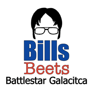 Bills, Beets, Battlestar Shirt (Vertical Design)
