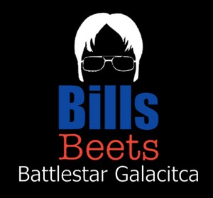 Bills, Beets, Battlestar Shirt (Vertical Design)