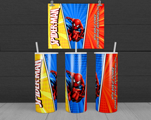 Load image into Gallery viewer, Spiderman Tumbler