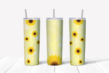 Load image into Gallery viewer, Personalized Sunflower Tumbler