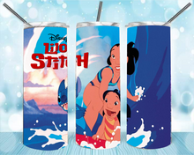 Load image into Gallery viewer, Lilo and Stitch Tumbler