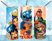 Load image into Gallery viewer, Lilo and Stitch Tumbler